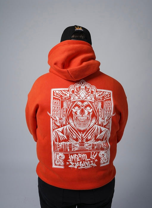 Imperial Elegance Classic Hoodie (Orange)