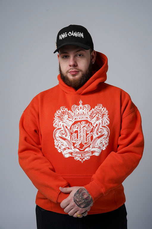 Imperial Elegance Classic Hoodie (Orange)